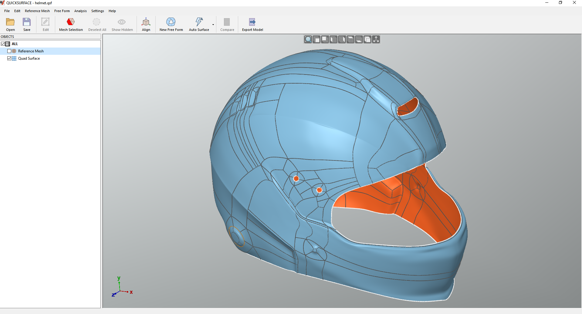 QUICKSURFACE Free Form